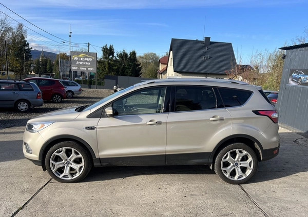 Ford Escape cena 74600 przebieg: 108951, rok produkcji 2018 z Biała małe 137